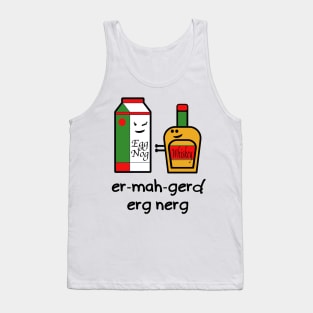 Humorous Holiday Shirt Tank Top